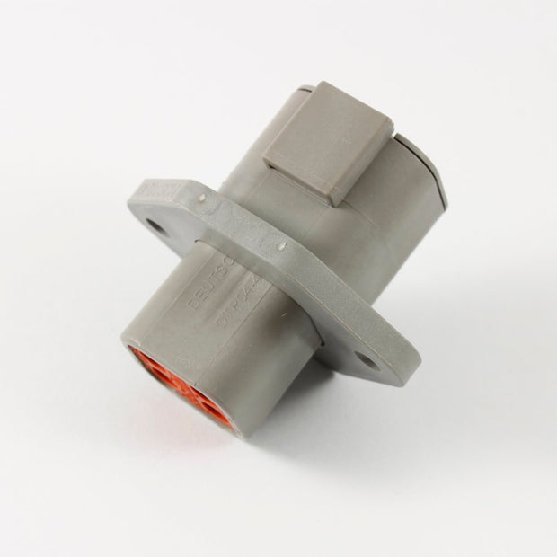Deutsch DTP Panel Receptacle 4 Way Pin-Contacts GRY IP68 25A