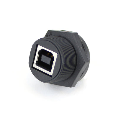 GT Contact C3 USB-B 2.0 Plastic Panel Jack DIP Screw