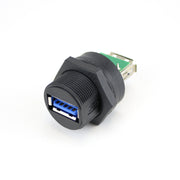 GT Contact C3 USB-A 3.0 Plastic Panel Jack Screw with USB-A 3.0 Coupler