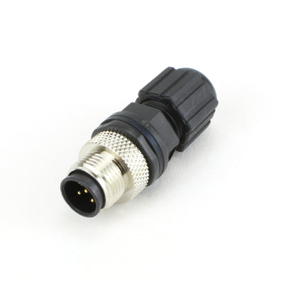 GT Contact M12-A CBL Plug 5-Way Male Straight 4-6.5mm Solder Cup