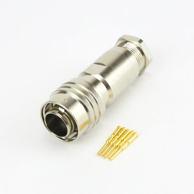 GT Contact Push Lock S2 4A 5P Cable End Male