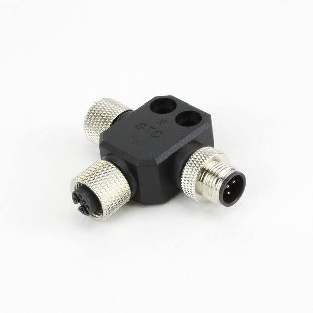 GT Contact N2K M12-A Multi-Tee 3 Port 2x Female 1x Male Metal