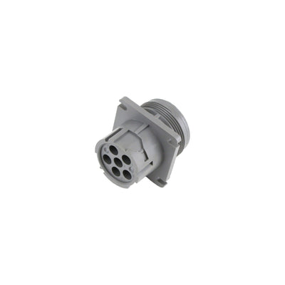 Deutsch HD10 Panel Receptacle 6 Way Pin-Contacts GRY IP68 25A