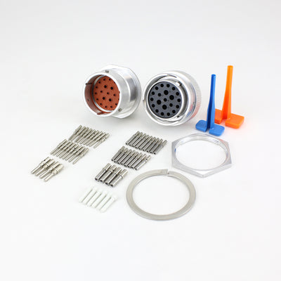 Deutsch HD30 Kit 21 Way 17x#16, 4x#12 E-Seal RP 1.5/3.0mm2 IP67 13A, 25A