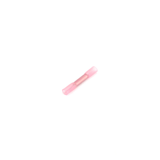 Insulated Butt Splice RED 22-16AWG 0.5-1.5mm2 Heatshrink
