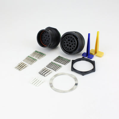 Deutsch HDP20 Kit 21 Way 17x#16, 4x#12 N-Seal RP 2.0/3.0mm2 IP67 13A, 25A