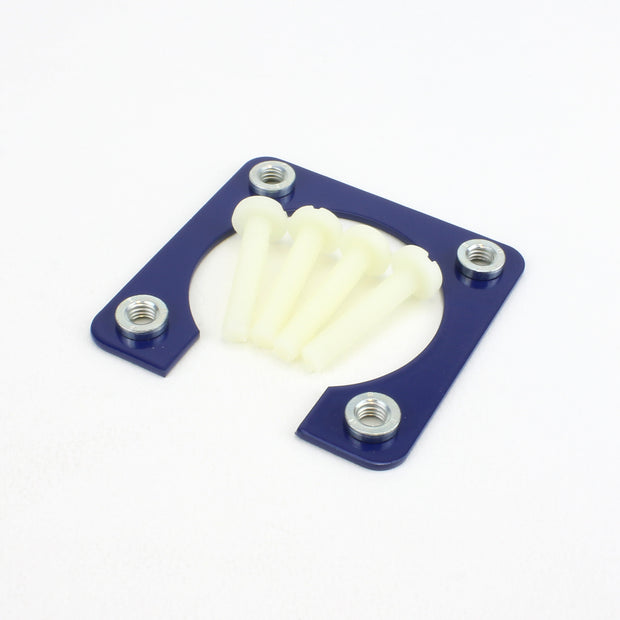Phase 3 Powersafe Nut Plate Complete with Nylon Fasteners