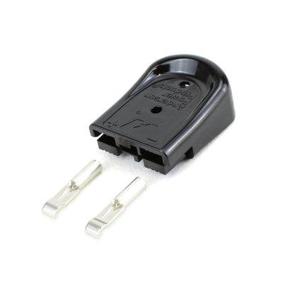 Anderson SBS Mini Plug Kit 2 Way BLK 15A 16AWG Contacts
