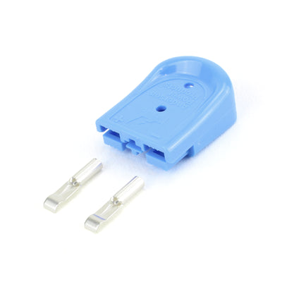 Anderson SBS Mini Plug Kit 2 Way BLU 15A 16AWG Contacts