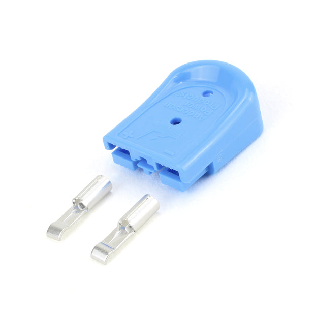 Anderson SBS Mini Plug Kit 2 Way BLU 30A 12AWG Contacts