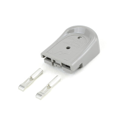 Anderson SBS Mini Plug Kit 2 Way GRY 15A 16AWG Contacts