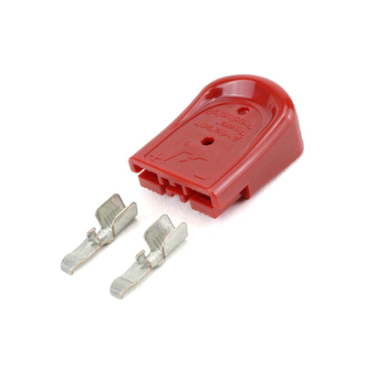 Anderson SBS Mini Plug Kit 2 Way RED 35A 10-14AWG Contacts