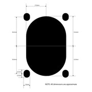 Phase 3 Powersafe Panel Mount 45 Degree Adapter Kit