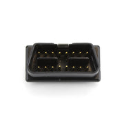 Schutzinger OBD II Connector with Backshell BLK