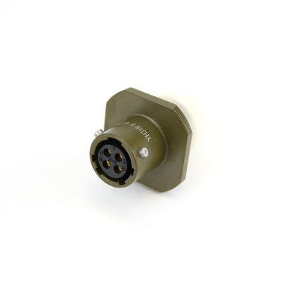 Yeonhab CBL Rec. 4 Way #20 Socket-Contacts OLV Cad. 26482-I 7.5A Potting Backshell