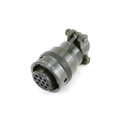 Yeonhab CBL Plug 10 Way #20 Socket-Contacts GRN Zn. 26482-I 7.5A SR Clamp