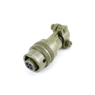 Yeonhab CBL Plug 4 Way #20 Socket-Contacts OLV Cad. 26482-I 7.5A SR Clamp