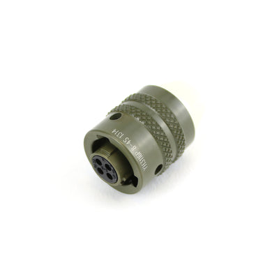 Yeonhab CBL Plug 4 Way #20 Socket-Contacts OLV Cad. 26482-I 7.5A Potting Backshell