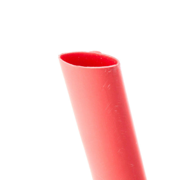 HellermannTyton Adhesive Lined Heatshrink 3:1 12mm/4mm 1.2m RED - Connector-Tech ALS