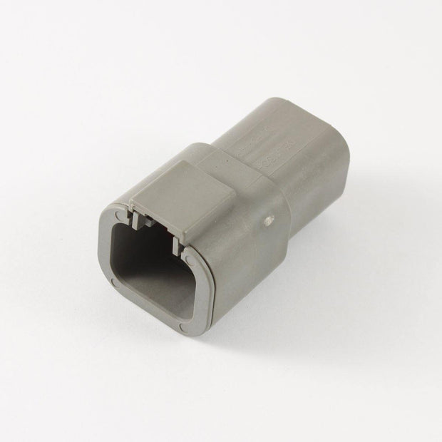 Deutsch DTP CBL Receptacle 4 Way Pin-Contacts GRY IP68 25A - Connector-Tech ALS
