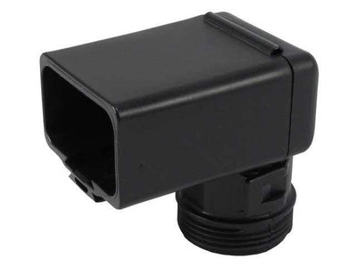 Deutsch DT 90-Deg Backshell 12 Way Receptacle BLK - Connector-Tech ALS