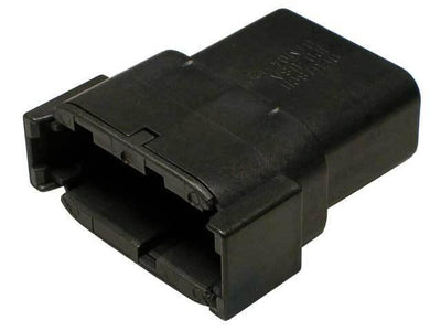 Deutsch DTM CBL Receptacle 12 Way Pin-Contacts BLK IP68 7.5A B-key - Connector-Tech ALS