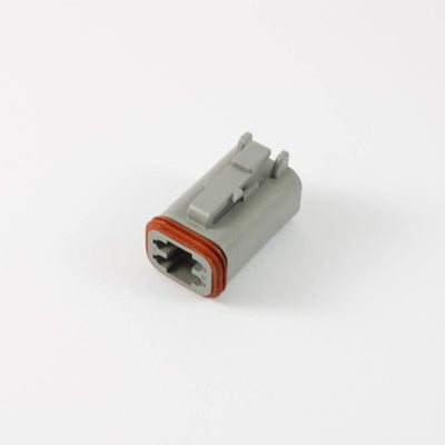 Deutsch DT CBL Plug 4 Way Socket-Contacts GRY IP68 13A E-Seal - Connector-Tech ALS