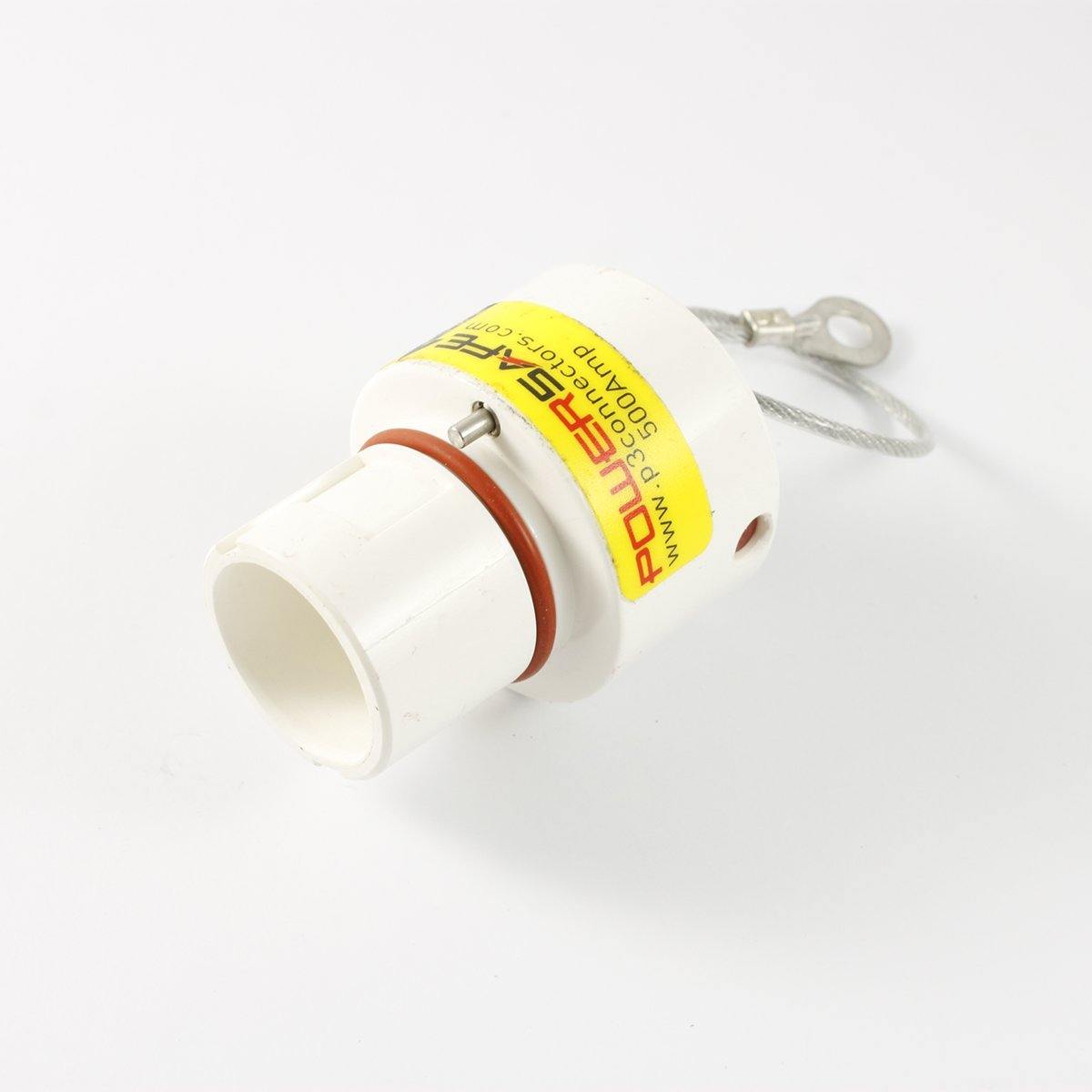 Phase 3 Powersafe Env. Locking Cap Panel Source WHT Line 2 IP67 - Connector-Tech ALS