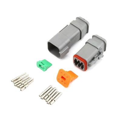 Deutsch DT Heatshrink Kit 6 Way GRY 13A 1.5mm2 Contacts - Connector-Tech ALS