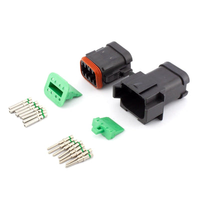 Deutsch DT CAT Kit 8 Way BLK 13A 2.0mm2 Contacts - Connector-Tech ALS