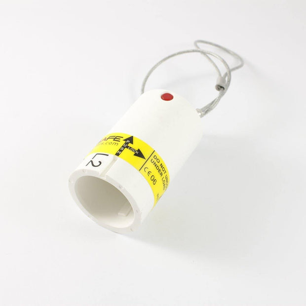 Phase 3 Powersafe Env. Locking Cap Line Drain WHT Line 2 IP67 - Connector-Tech ALS