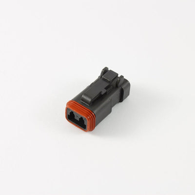 Deutsch DT CBL Plug 2 Way Socket-Contacts BLK IP68 13A CAT-Spec - Connector-Tech ALS