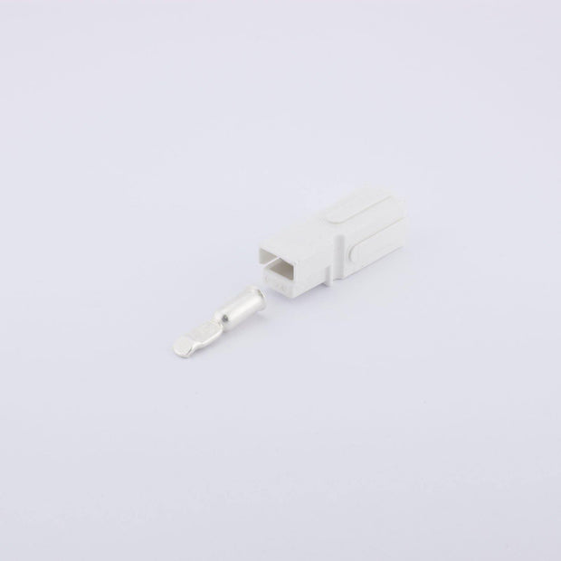 Anderson PP75 Plug Kit 1 Way WHT 75 Amp 6AWG Contact - Connector-Tech ALS