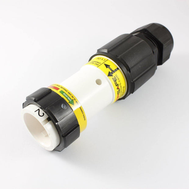 Phase 3 Powersafe Line Source WHT Line 2 IP67 500A 120mm2 S/SCREW Rotorlock - Connector-Tech ALS