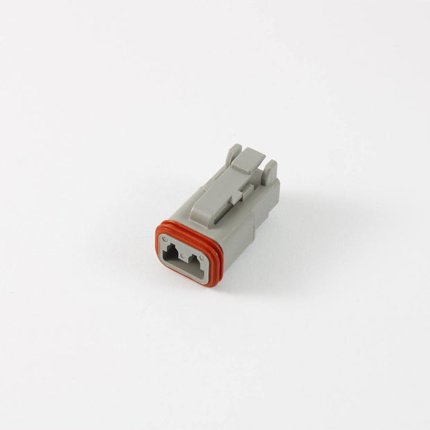 Deutsch DT CBL Plug 2 Way Socket-Contacts GRY IP68 13A E-Seal - Connector-Tech ALS