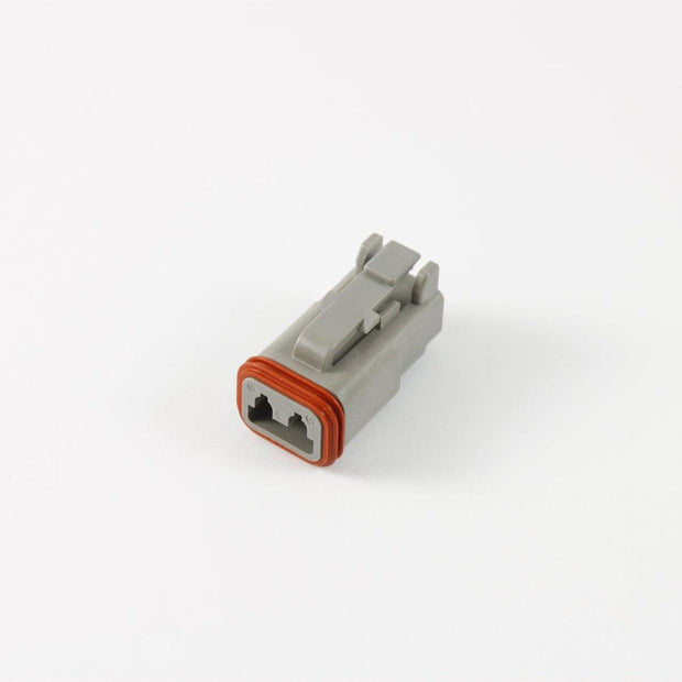 Deutsch DT CBL Plug 2 Way Socket-Contacts GRY IP68 13A - Connector-Tech ALS