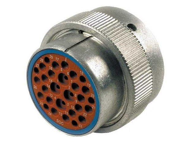 Deutsch HD30 CBL Plug 29 Way Socket-Contacts Metal IP67 25, 13, 7.5A ET-Seals - Connector-Tech ALS