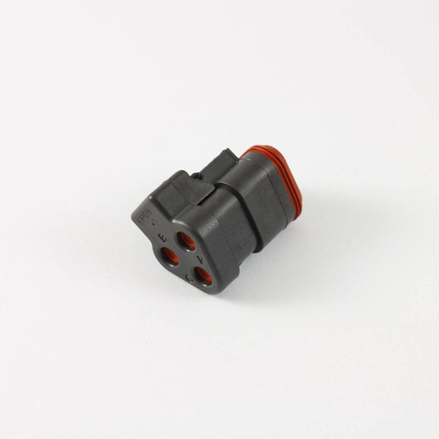 Deutsch DT CBL Plug 3 Way Socket-Contacts BLK IP68 13A E-seal Latch Protector - Connector-Tech ALS