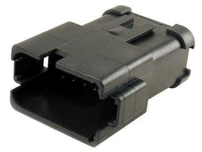 Deutsch DT CBL Receptacle 12 Way Pin-Contacts BLK IP68 13A B-Key Bussed 3x4 - Connector-Tech ALS