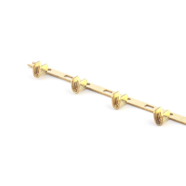 TE Open Barrel Splice Brass 18-14AWG 0.7-2.5mm2 - Connector-Tech ALS