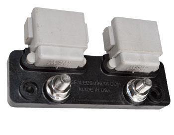 Deutsch-Compatible DT Buss Bar Receptacle 24 Way Pin-Contacts GRY IP68 300A - Connector-Tech ALS
