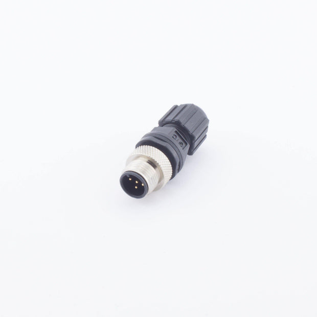 GT Contact M12 A CBL Plug 5 way male field installable - Connector-Tech ALS