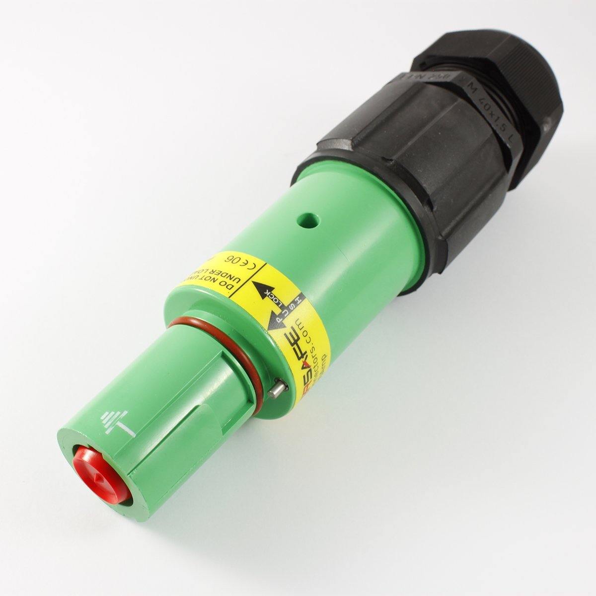 Phase 3 Powersafe Line Drain GRN Earth IP67 800A 300mm2 - Connector-Tech ALS