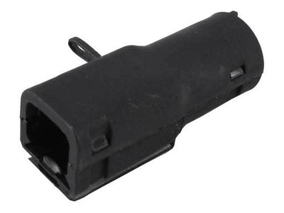 Deutsch DTM Straight, Strain Relief Backshell 2 Way Receptacle BLK - Connector-Tech ALS