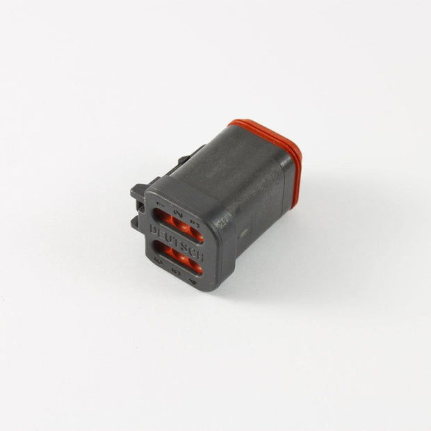 Deutsch DT CBL Plug 6 Way Socket-Contacts BLK IP68 13A CAT-Spec - Connector-Tech ALS