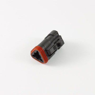 Deutsch DT CBL Plug 3 Way Socket-Contacts BLK IP68 13A CAT-Spec - Connector-Tech ALS