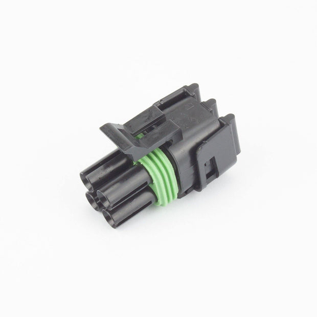 Delphi Aptiv Weather-Pack Plug 4 Way 2X2 PA6 BLK - Connector-Tech ALS