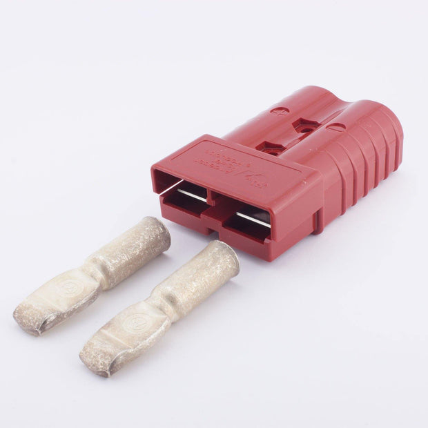 Anderson SB350 Plug Kit 2 Way YEL 350 Amp 2/0AWG Contacts - Connector-Tech ALS