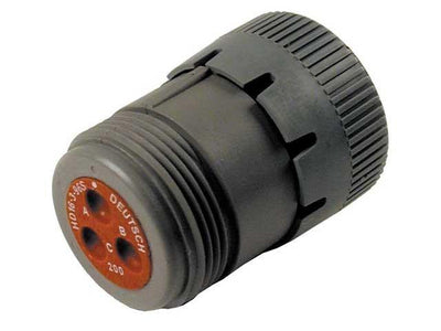 Deutsch HD16 CBL Plug 3 Way Socket-Contacts GRY IP68 13A - Connector-Tech ALS