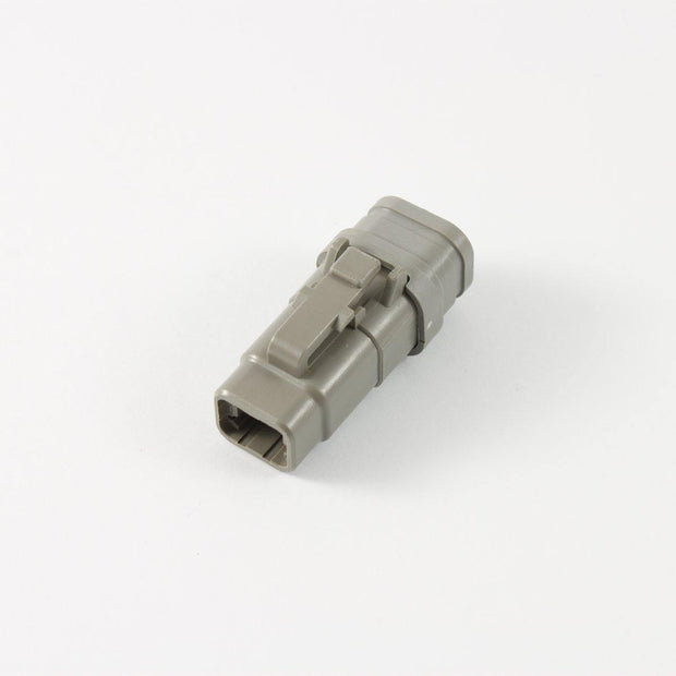 Deutsch DTM CBL Heatshrink Plug 4 Way Socket-Contacts GRY IP68 7.5A - Connector-Tech ALS